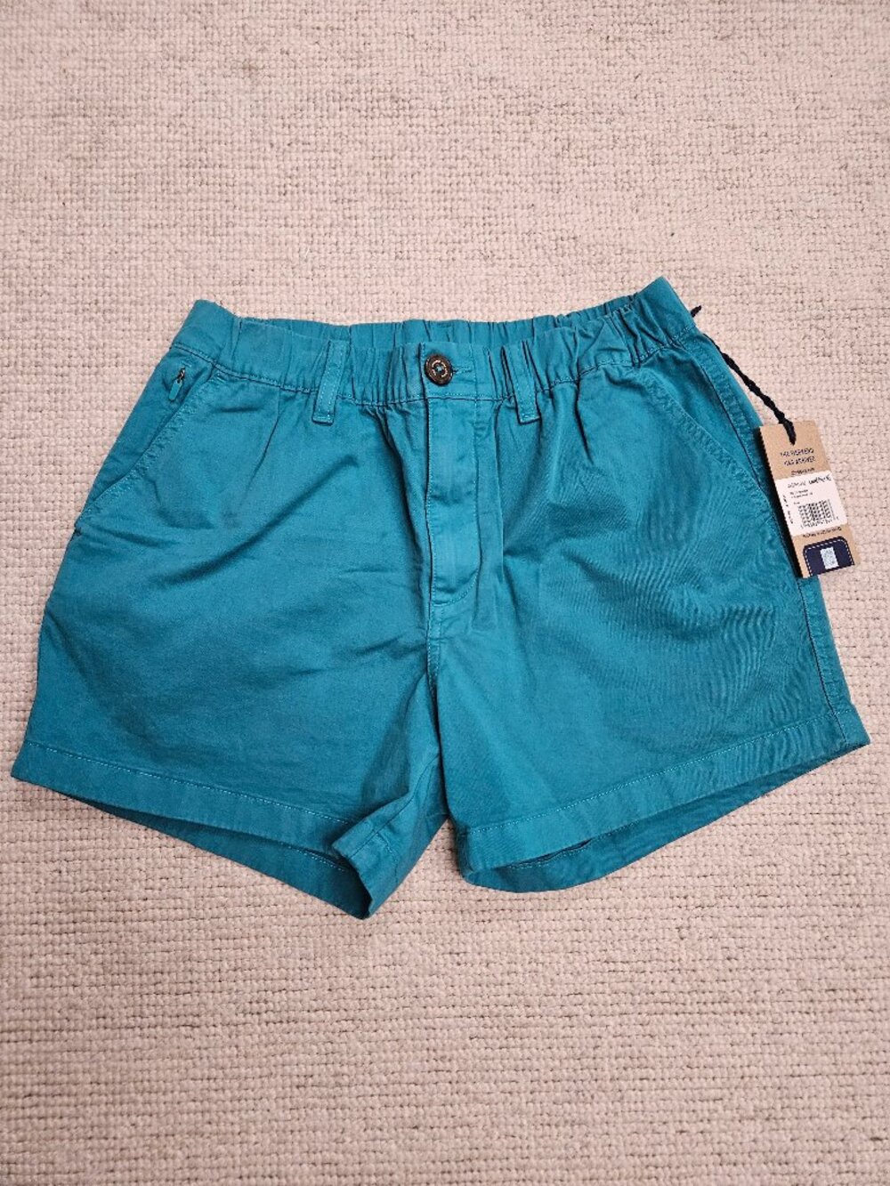 Chubbies The Ultramarines Originals Stretch Shorts Small S 4" Chino Marine Blue